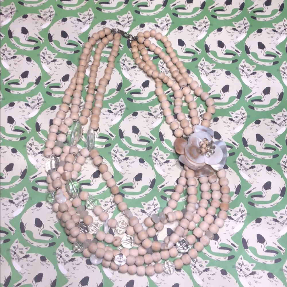 Anthropologie beaded necklace